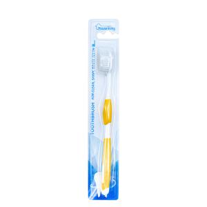 Quality Wholesale Custom Adult Travel Home Hotel Plastic Soft Bristle Home Use Toothbrush In Blister Card wholesale
