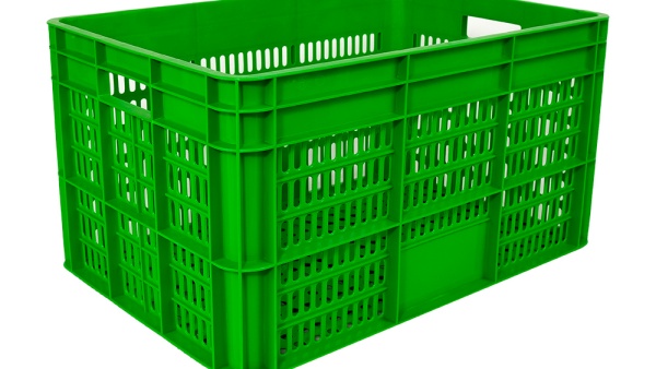 Customized Color Mesh Turnover Crate for Durable and Organized Vegetable Transportation