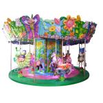 12 horses merry go round for family entertainment in amusement park