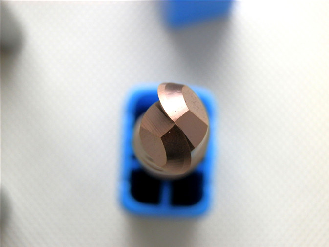 HRC55 SiN Coating , Ball Nose End Mill , standard Length type R2.5 , 5mm to 10mm