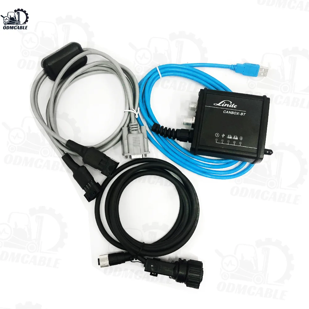 for Linde BT forklift truck diagnostic LINDE BT Diagnostic Cable FOR Linde canbox doctor USB BT FORKLIFT diagnostic+CF54