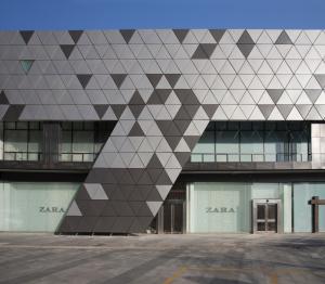 Quality Ventilated Aluminium Curtain Wall Cladding Veneer Exterior Decoration wholesale