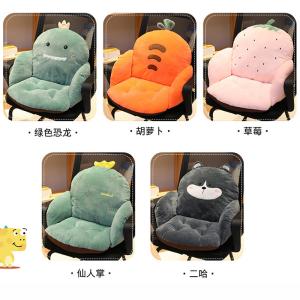 Quality Kawaii Plush Seat Cushions PP Cotton Filling 55 * 36 * 36CM Skin Friendly wholesale