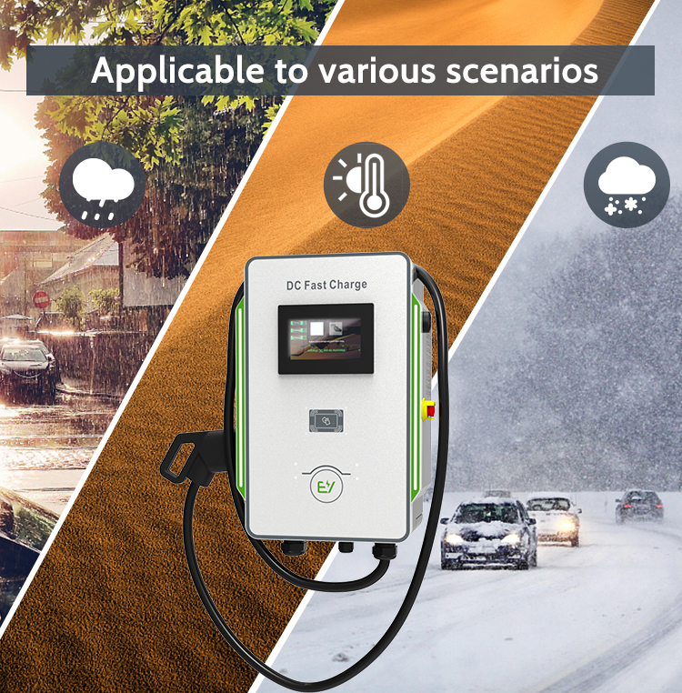 Hyundai Ioniq5 30kw Electric Vehicle Charging Station wit