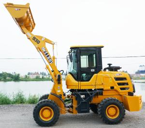 Quality 2210mm Axle Base Compact Wheel Loader Bucket Capacity 1.0m3 wholesale