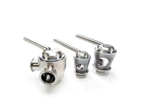 Low Torque  Manual  Sanitary Ball Valves External Surface Sand Blasting Finishing