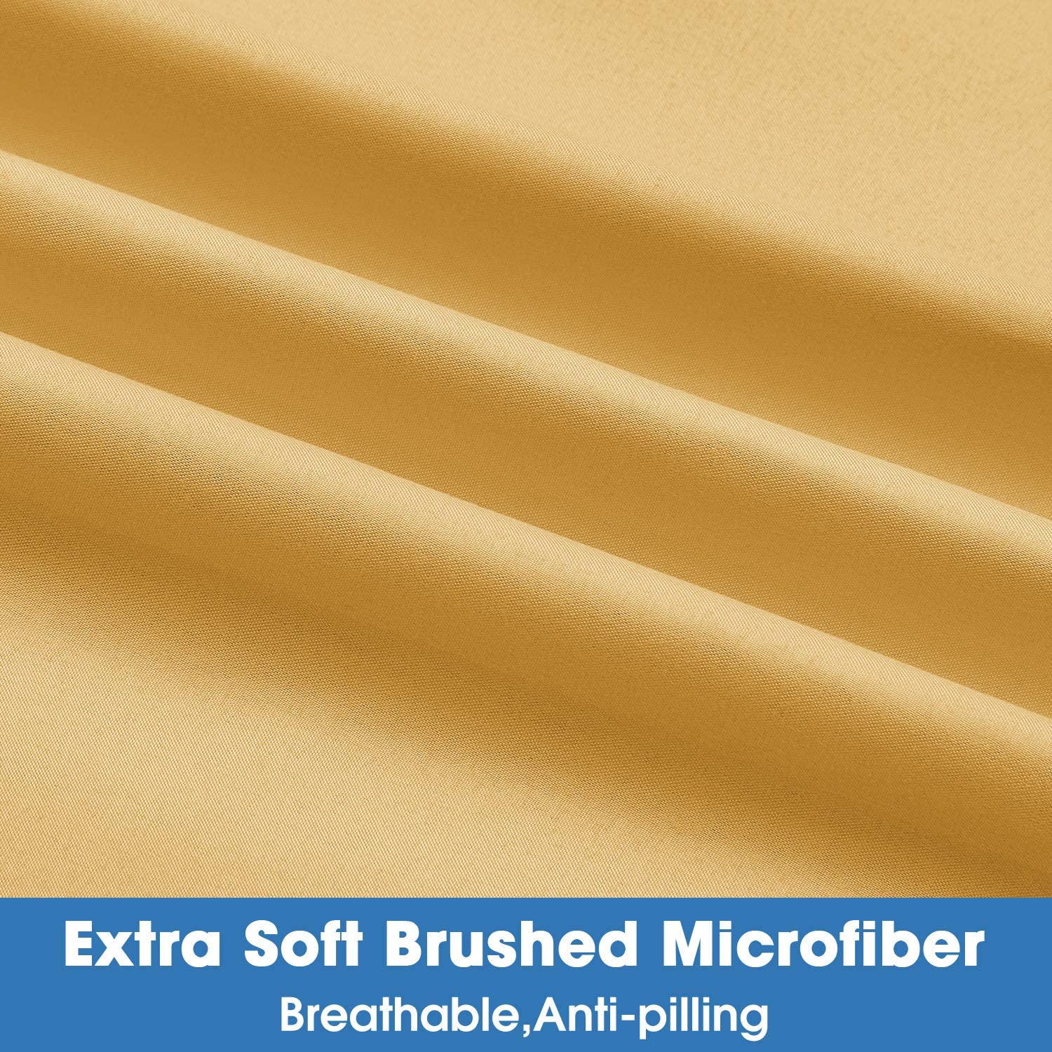 NO Filling Luxury Embroidery Pillowcases for Bedroom Extra Soft Brushed Microfiber Wrinkle Fade Free