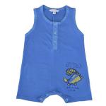 2023 summer Hot sale 100% organic cotton printed animal knitted newborn baby