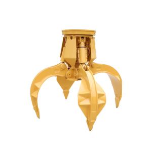 Quality Four-six Petal Steel Rock Grabber Attachment Excavator Attachment wholesale