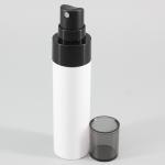 White Cylinder 12g 70ml PET Plastic Spray Bottle