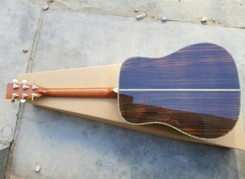 Wholesales Classical Acoustic Guitar Martin 41" Solid Spruce Top Rosewood back&side 301 EQ all Real Abalone Binding
