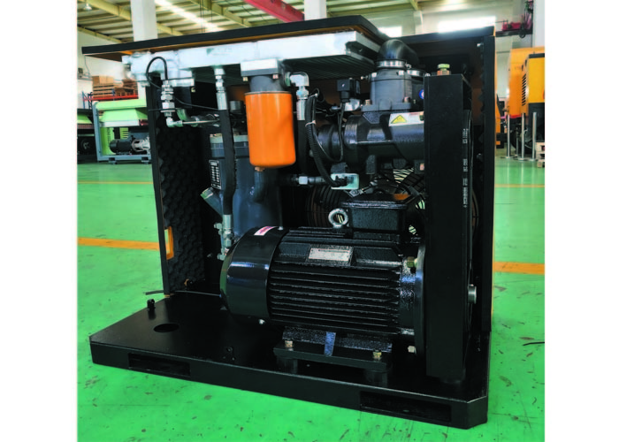 4kw 5.5hp Screw Air Compressor Small Power Belt Driven Air Compressor