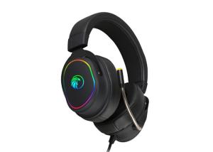 USB Plug Vibration Gaming Headset Headphone 50MM Steel Headband