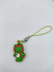 Small Cute PVC Key Holder , 3D Stereo Lobster Claw Clasp Keychain