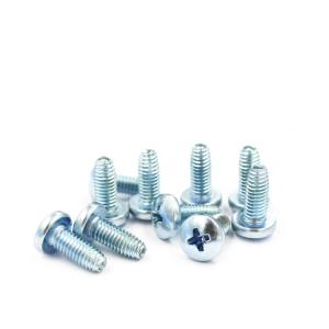 Quality Galvanized DIN 7500 Cross Recessed Pan Head Thread Rolling Screws wholesale