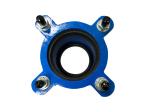 Carbon Steel Flexible Universal Dresser Coupling Blue Epoxy Coated Joints