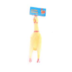 Quality Rubber Screaming Chicken Squeaky Dog Toy Vinyl Funny Bite Training Toys For Dogs wholesale