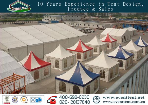 luxury wedding 10 x 10m aluminum structure pagoda tents for wedding and events