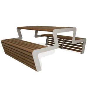 Quality sun protection 1820L*1530W*800H mm Picnic Table Bench Set wholesale