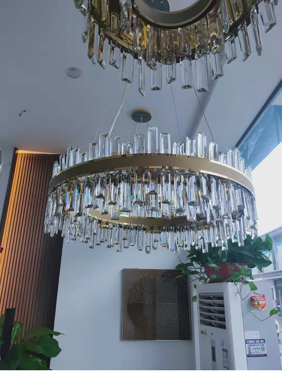 Creative Led Crystal Chandelier For Living Dining Room Luxury Home Decor dinner table chandelier(WH-CY-227)