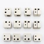 OEM Machined Aluminum Parts Fabrication Zinc plated 0.005mm Tolerance