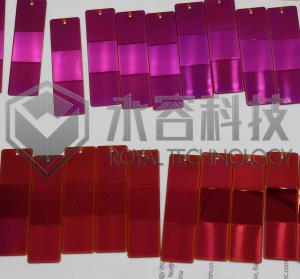 Quality Durable PVD RED Finishes &amp; red Color Coatings，PVD Color Coated Red Finish Stainless Steel Sheets, wholesale