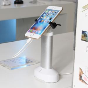 Quality COMER mobile phone security display charging stands holder with alarm wholesale