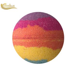 Quality Pretty 100g Mix Color CBD Aromatherapy Bath Bomb Stress Relieve wholesale