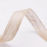 Customize Loose Weave Burlap Ribbon For Gift Packing Decoration