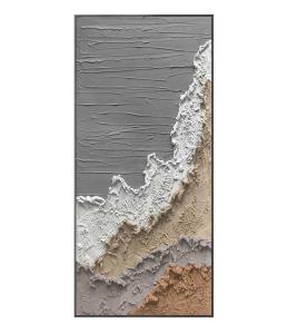 Quality LANDSCAPE Canvas Oil and Canvas Handmade Painted Oil Painting Relief Wall Painting Wall Art Craft 3D Metal Painting wholesale