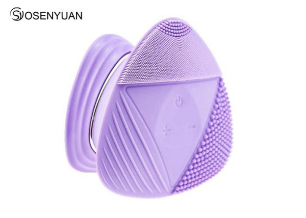 Unisex Gender Ultrasonic Facial Cleansing Brush , Sonic Silicone Face Cleansing