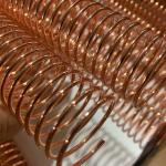32MM Rose Gold Electroplated Metal Spiral Wire O, Suitable For High-End