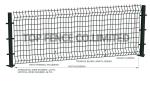 3D wire mesh fence panels
