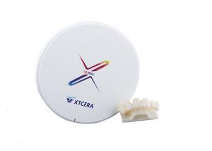 Quality 1250HV 1100mpa Zirconia Teeth Crowns Blank 55% Translucent wholesale