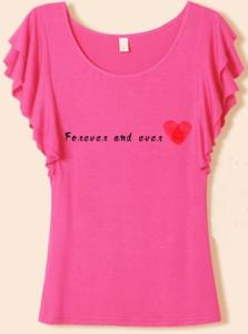 Quality Ladies' Short Sleeve T-shirt wholesale