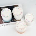 Private Label Glass Jar Scented Candle Matte Glass Jar Soy Wax Scented Candle