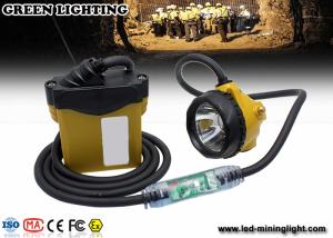 Quality LED Mining Cap Lights miners cap lamp with 3.7V 10.4Ah SAMSUNG battery pack wholesale