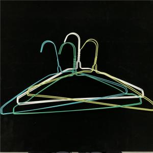 Quality Notched Shirt / Suit Metal Cloth Hanger , Lightweight Cloth Drying Hanger wholesale