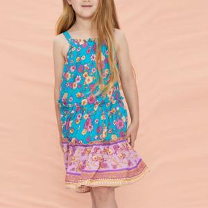 Quality MOMMY KIDS BOHO RUFFLE DRESS wholesale