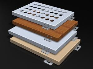 Quality Perforated Wood Grain Dibond 3mm Aluminium Composite Panel wholesale