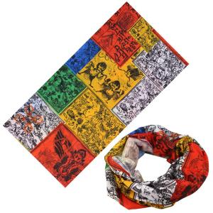 Quality Digital Printing Heat Transfer Foil Microfiber Polyester Face Shield wholesale