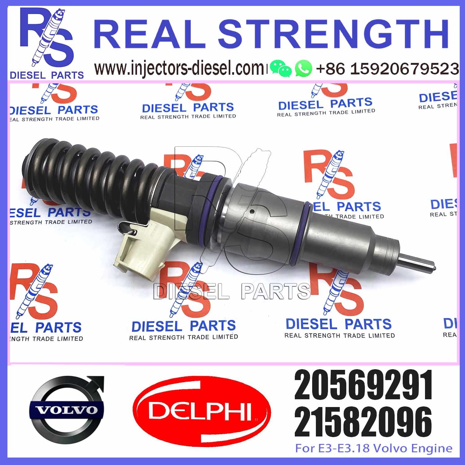 Diesel inyector common rail injector E3 Fuel Electronic Unit Injector BEBE4D39001 BEBE4D28001 20569291 for V-O-L-V B12 Tru
