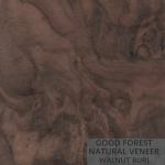 Grain Crotch Natural Wood Veneer Sheets Quarter Cut American Walnut