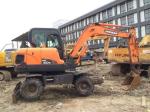 Mini used doosan dx60 cralwer excavator for sale