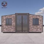 Weather Resistant 10ft Expandable Container Homes Modular House