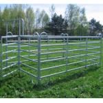 Pressure Treated Wood Type Heat Treated Metal Farm Fence for Cattle Rail Field