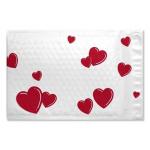 Colored Polyethylene Bubble Mailer Bags , 6"X10" #0 Express Mail Envelope