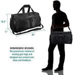 Mens Crowdsource Sports Duffle Bags 10 Optimal Compartments