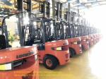 Powered Diesel Forklift Truck 3.8 ton Forklift FD38 Max Lifting Height 3800mm