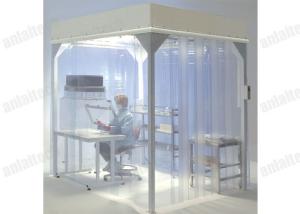 Quality CE Class 1000 Prefabricated Soft Wall Cleanroom , ISO 6 12ft Mobile Clean Room wholesale
